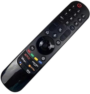 Télécommande vocale Magique MR22GA MR22 AKB76039905 for Smart TV LQ, UQ, NANO75, QNED91, UP/NANO75/77/80/86 avec Fonction vocale