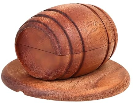 Tragbarer Räucherofen aus Holz, Geschenke für Männer, geeignet für Fleisch und Trockenfrüchte