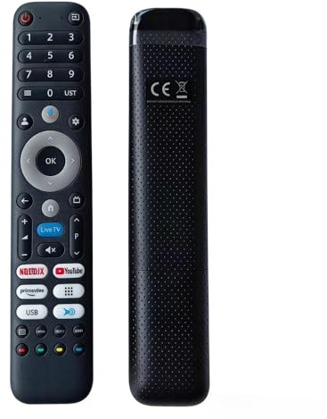 XINFUTE Passend für CHIQ Google TV-Fernbedienung U55QM10 L40FT L32FM10V