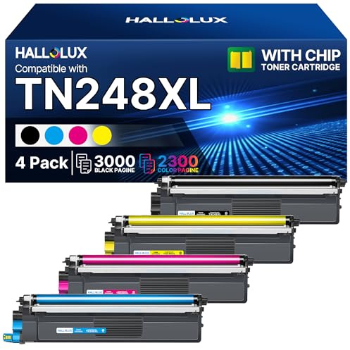 TN248 XL Toner Ersatz für Brother MFC-L3760CDW MFC-L3740CDW DCP-L3560CDW