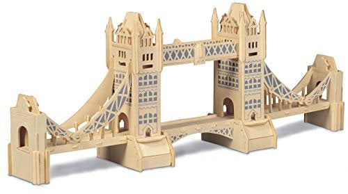 Quay Tower Bridge Kit de Construction en Bois FSC