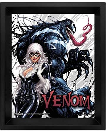 Pyramid 3D Lenticular Poster - Venom (Teeth And Claws) (3 Posters)
