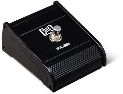 Hosa FSC-384 Footswitch, Guitar-style, Single-latching