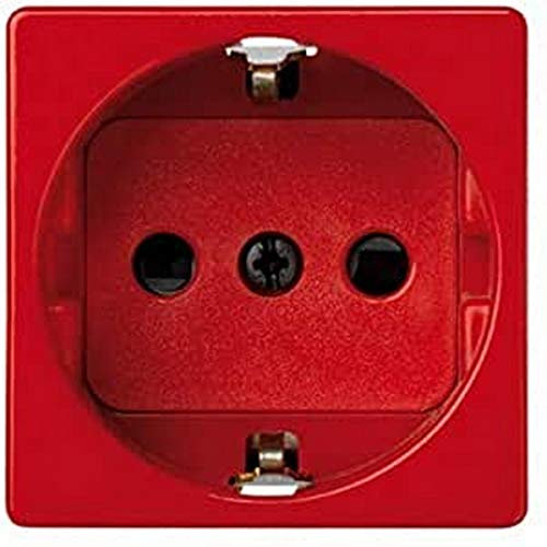 Simon - 27432-68 base enchufe 2p+tt schuko s-27 rojo Ref. 6552765059