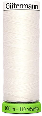 Gutermann 100% Recycled Polyester Sew-All Thread 100m Hand and Machine - 111
