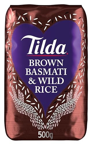 Tilda Brown Basmati and Wild Rice 500g (Pack of 10)