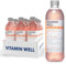 Vitamin Well - Boissons enrichies en vitamines et en minéraux goût pêche, 12x500ml (Antioxidant)