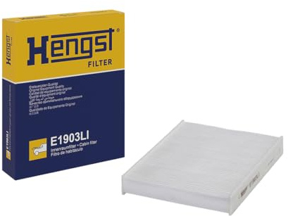 HENGST - Innenraumfilter E1903LI - Luftfilter für den Innenraum mit Pollenfilter - Filtert Staub & Pollen für Allergiker - Für saubere Luft im KFZ - Automotive Zubehör für Fahrzeuge