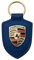 Original Porsche Wappen Schlüsselanhänger (blau), Blau, blau, small standard-size
