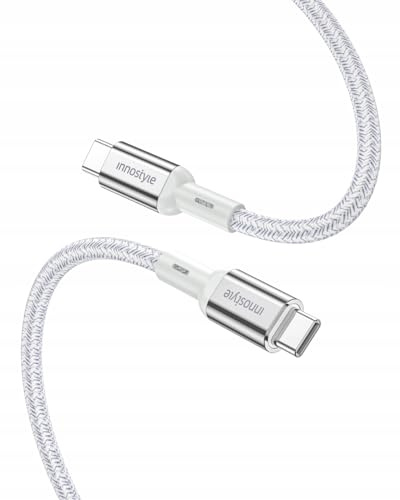 Innostyle USB C Kabel, Ladekabel Schnellladekabel USB C auf USB C 2M 100W Typ C PD für Samsung S24 S23 Ultra iPhone 16 15 14 Pro Max Pixel 7 iPad Pro MacBook Air
