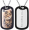 FaithHeart Personalisierter Dog Tag Foto Anhänger Bild Erkennungsmarken Anhänger Damen für Valentinstag Geburtstag Muttertag