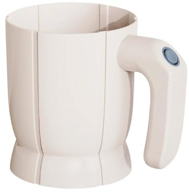 Mehlsieb, Batteriebetriebenes elektrisches Mehlsieb zum Backen, feines Edelstahl-Mesh-Sieb, ergonomischer Griff für Brotmehl, Puderzucker, Kuchenmehl, Backpulver