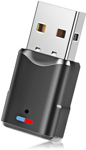 Adaptador Bluetooth 5.3 para PC, para PS5/PS4/pro/para conmutador, receptor Bluetooth, adaptador de audio USB de baja latencia con APTX, Plug and Play
