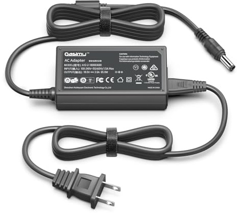 CASIMY 18V Adapter Compatible with Ikarao Break X2 BreakX2 600W 2024 Smart Karaoke Machin Karaoke Speaker Switching Power Supply Cord Cable Battery Charger Mains PSU