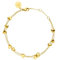 Purelei® Alohi Heart Armband – Zweireihiges Herz-Armband aus Edelstahl in Gold, Silber & Roségold (Gold)