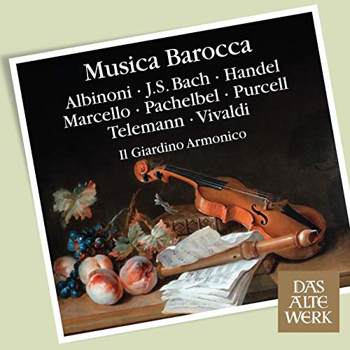 Musica Barocca / Baroque Masterpieces by JS Bach, Albinoni, Vivaldi, Marcello, Telemann, Pachelbel, Purcell, Handel