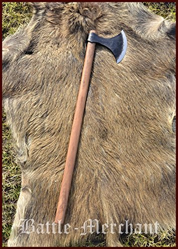 Battle-Merchant Dänenaxt Wikingeraxt Kampfaxt Axt Beil LARP Ritter Wikinger Mittelalter ab 18 Jahren
