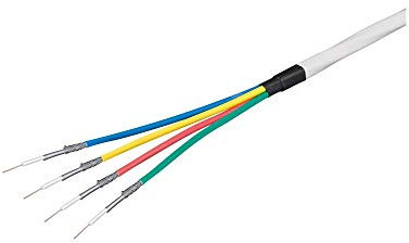 Goobay 67329 Quattro SAT Koaxialkabel Satellitenkabel 80 dB / Antennenkabel 100m / 2fach geschirmt / Kabelfernsehen HDTV - DVB-T - DVB-S Fernsehkabel / CCS Koax SAT Kabel / Weiß / 100m