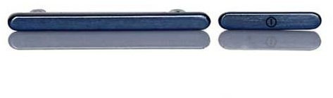 Unbekannt Lautstärke + EIN/Aus-Tasten-Set zu Samsung Galaxy S3 / LTE/Neo - Blau - Power-/Volume-Button-Kit Ersatz-Taste Knopf Taster Knöpfe