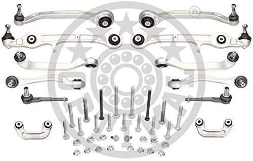 OPTIMAL G8-560 Querlenker Satz Lenkersatz Vorne 110mm M14 x 1,50 RHT Mmm Aluminium