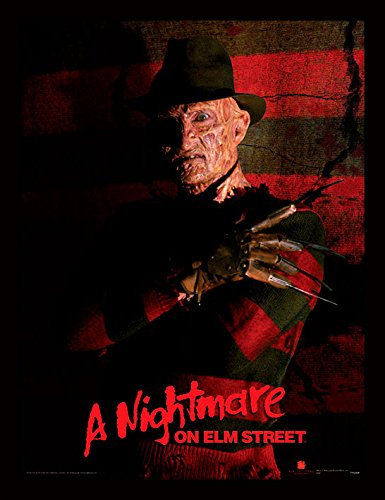 A Nightmare on Elm Street Memorabilia, MDF, Mehrfarbig, 30 x 40cm