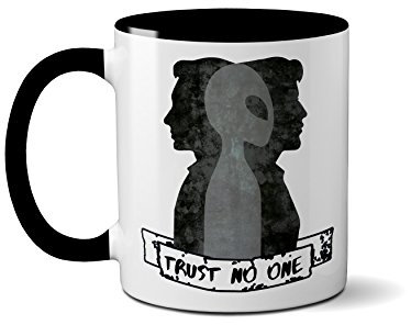 SMARTYPANTS Trust No One - X-Files TV Show Inspired Mug Coffee Cup (Prime)