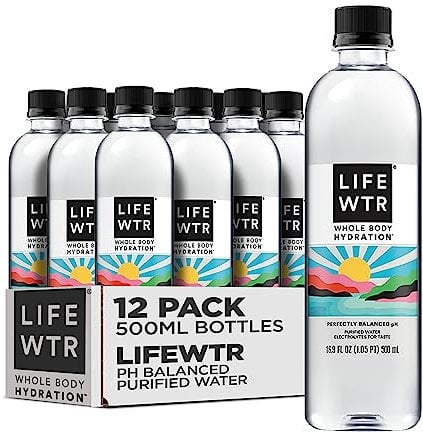 LIFEWTR Premium Purified Water 500ml 12pk