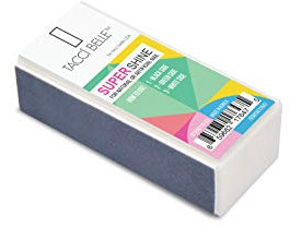 TachibelleTachibelle - Lima de 4 vías, brillante, para uñas sanas y brillantes, manicura y pedicura, Pack De 1, Paquete de 1, 1.00[set de ]