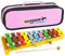 Sonor GS Xylophon für Kinder Glockenspiel bunt + keepdrum Tasche Pink