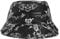 Blackskies® Fenrir Vol. II Bucket Hat | Unisex Sonnenhut Fischerhut Anglerhut Herren Damen Schwarz Marmor