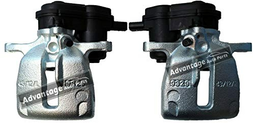 Brake Calipers Compatible With Audi A4, A5, Q5 (2010-2021) Rear Pair