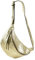 SH Leder echt Leder Damen Unisex Brusttasche für Festival Reise mittelgross Hüfttasche Crossbody Bag Frauen Ledertasche 37x21cm Fania G697 (Gold)