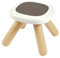Smoby - Kid Hocker -softgrey – Design Kinderhocker für Kinder ab 18 Monaten, für Innen und Außen, Kunststoff, ideal für Garten, Terrasse, Kinderzimmer