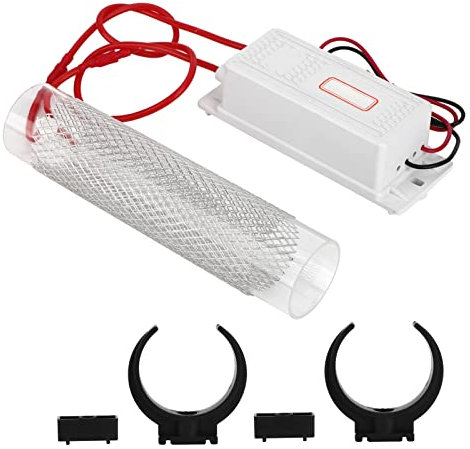 TOPINCN Ozone Generator, 20g Mini Ozone Generator Tube Air Purifier Ozonator Accessories for Refrigerator Home Appliance(220v)