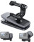 TELESIN Magnetische Rucksackgurt Halterung für GoPro Hero 13/12/11/10/9/8/7/6 Max, DJI OSMO Action 5 Pro 4 3, Insta360 X5 X4, mit 360° Drehbarer, Schnell lösbarer Klemmhalterung, Action Kamera Zubehör