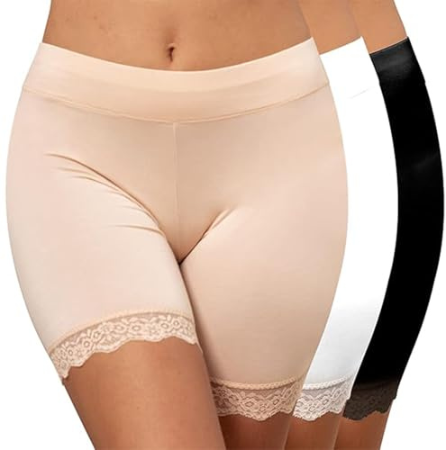 WEASIC Anti Chafing Shorts Women Anti Chafe Under Dress Shorts for Women
