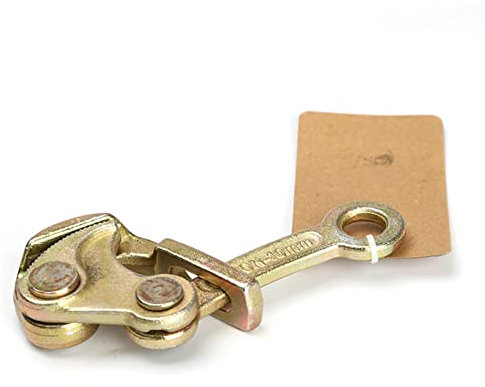 Extractor de Mordaza de Cable de Acero Tensores Para Alambre herramienta tensora de alambre,1T Robusto y Abrazadera de Mordaza de Cable de Acero Agarre de Forma Segura para la Construcción