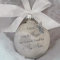 BTORER Clear Feather Ball Angel Memorial Ornament, Christmas Tree Ball Ornaments I Have an Angel in Heaven 2023 Ornament, Family Memorial Loss of Loved One Hanging Pendant Xmas Tree Decor (Sister)