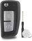 2 Button Key Fob Case Shell For Nissan Qashqai J11 Juke X-Trail T32 Juke F15 Micra K14 Pulsar C13 Key Fob with Screwdriver Key Ring Battery CR2032