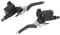 Coppia di Ricambio CNC per Leva Freno Moto per Manubrio YQ50 Aerox 1997‑2013