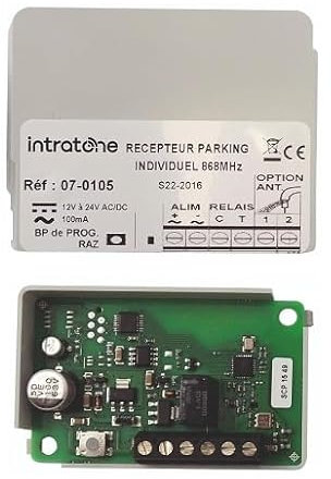Récepteur Intratone HF spécial accès parking individuel 07-0105