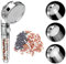 15 Packs Mineral Balls Negative Ion Replacement Bio-Active Stone Packs Ionic Shower Head Beads Ion Mineral Ball for Stone Shower Head Hard Water Softening Filtration Impurities and Hard Water