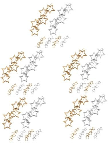 5 Set Di Eleganti Fermagli Per Da Donna in Oro Per Lo Styling Delle Donne 6 Pezzi * 5