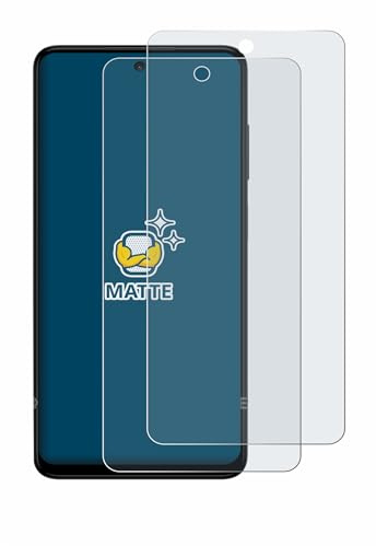 BROTECT Schutzfolie für HMD Pulse Pro | 2 Stück Entspiegelnder Displayschutz Made in Germany Matte Displayschutz-Folie Anti-Reflex Anti-Fingerprint Einfache Montage