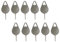 budiniao 100pcs Sim Card Tray Ejectors Handheld Removal Tools Smartphone Stainless Steel Open Key Needles Multifunctional Eject Pin