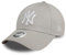 New Era New York Yankees Baseball Cap für Frauen Mädchen Glitzer 9Forty MLB NY Teamlogo grau - One-Size