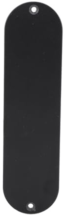 32mm Plastic Blank Control Guitar Blank Control Plate, 32mm Width Control Plate Plate for Telecaster Electric Guitar No Hole Convenient Drilling for Telecaster Black