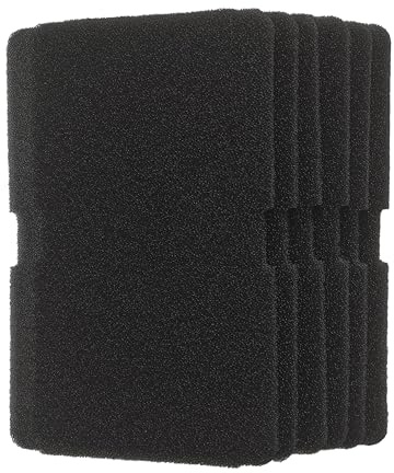 6 Pcs 2964840100 2964840200 Dryer Sponge Foam Filter Compatible with Arcelik Backhoe DSX83410W DS7512PA DE8635RX Replacement Blomberg Grundig Tumble Dryer Evaporator Foam Filter Replacement Parts