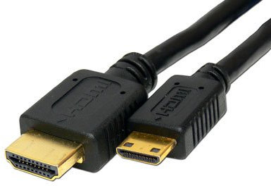 TECHGEAR Premium 5m 16.4 foot Mini HDMI to HDMI Cable for Smart Mobile Phones, Cameras, Laptops, Netbooks & Tablets with Mini HDMI port (Type A - Type C)