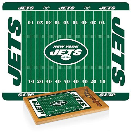 NFL new york jets Icon Digital Print Lawn Product, One Size, Natural Wood